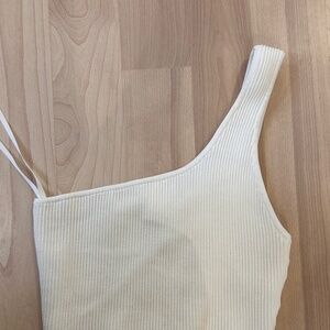 Babaton knit half shoulder top